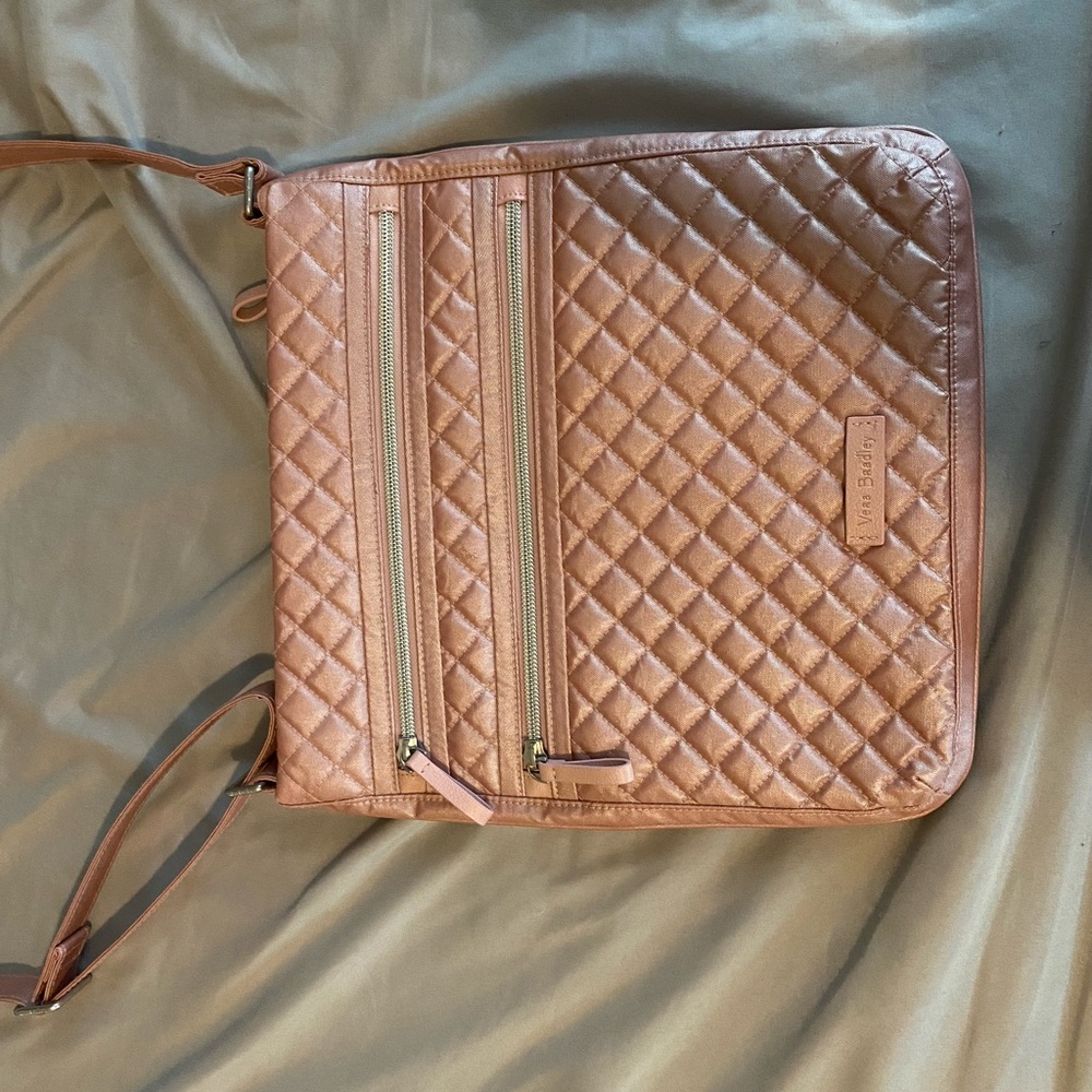 Vera Bradley pink cross body purse